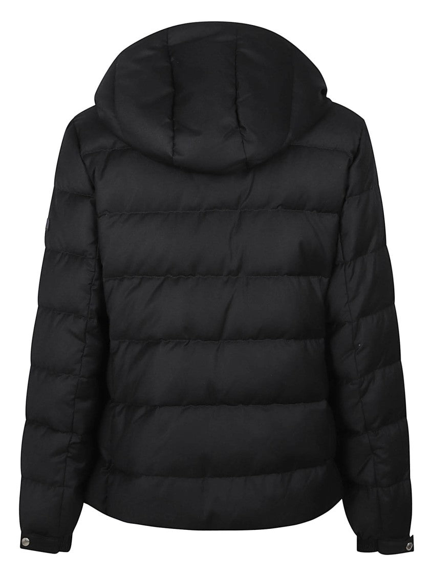 Tatras Quilted Puffer Jacket With Detachable Hood And Matte Finish
