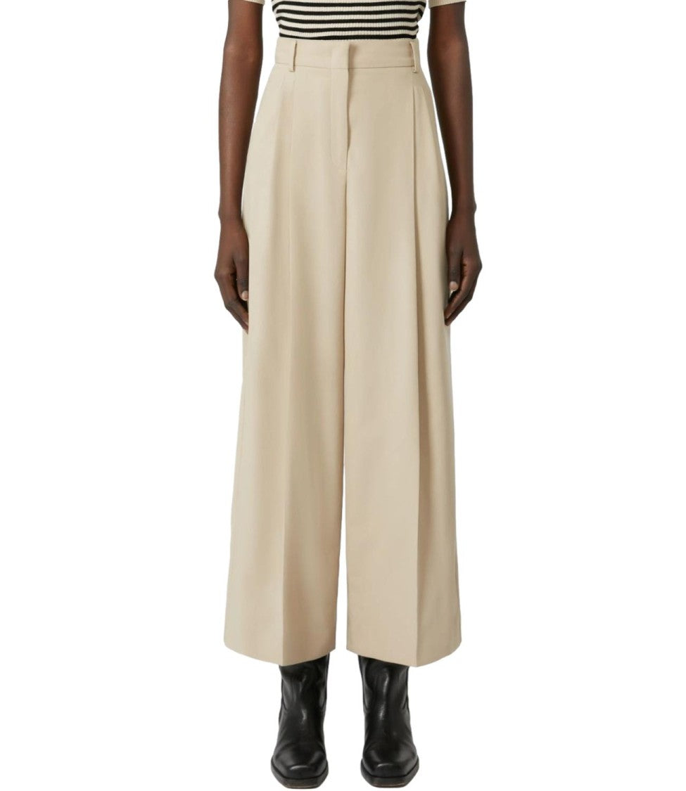 Max Mara Wide-Leg Trousers With High Waist