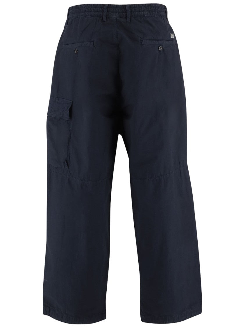 C.P. Company Navy Cargo Cotton Pants