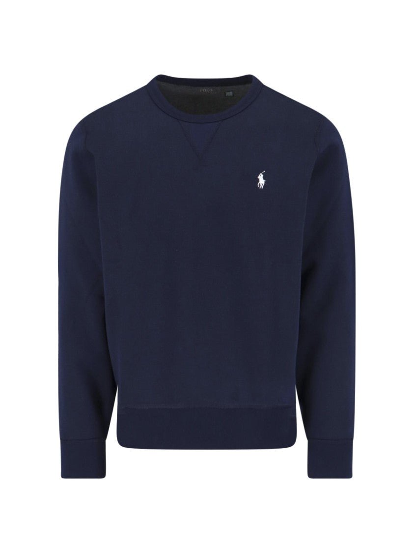 Polo Ralph Lauren Timeless Classic Sweater With Ribbed Cuffs And Hem