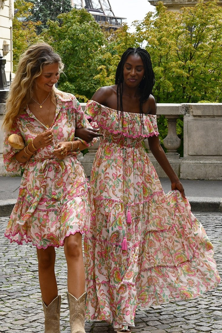 Miss June Karina Long Dress