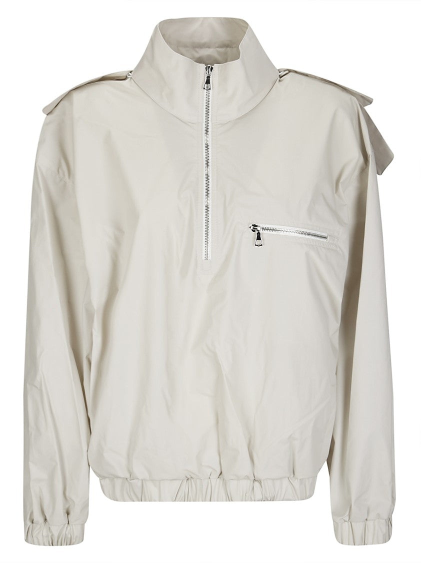 Rier Short Zip-Front Jacket With Removable Hood