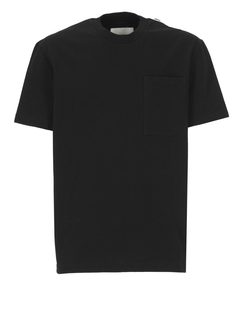 Jil Sander Black Cotton T-Shirt