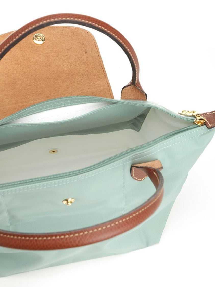 Longchamp Structured Green Tote Bag