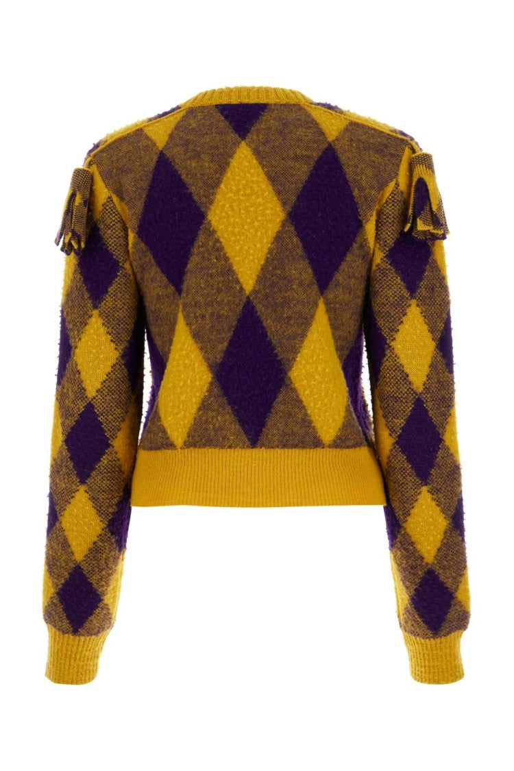 Burberry Embroidered Wool Sweater