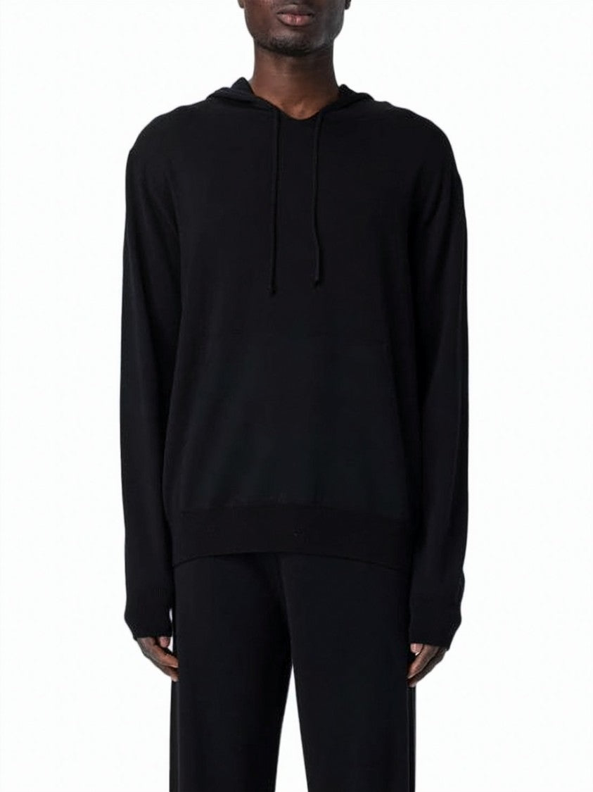 Lardini Long-Sleeve Hoodie With Drawstring