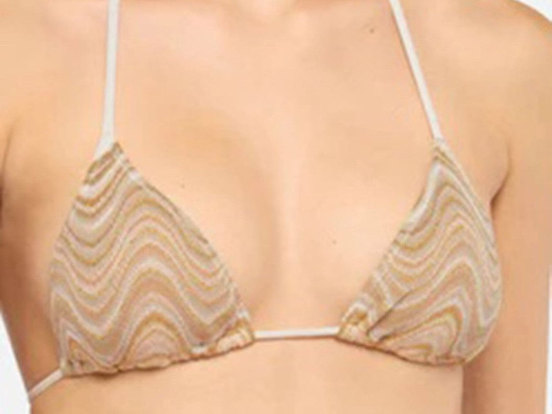 Mc2 Saint Barth Two-Piece Bikini With Classic Triangle Top