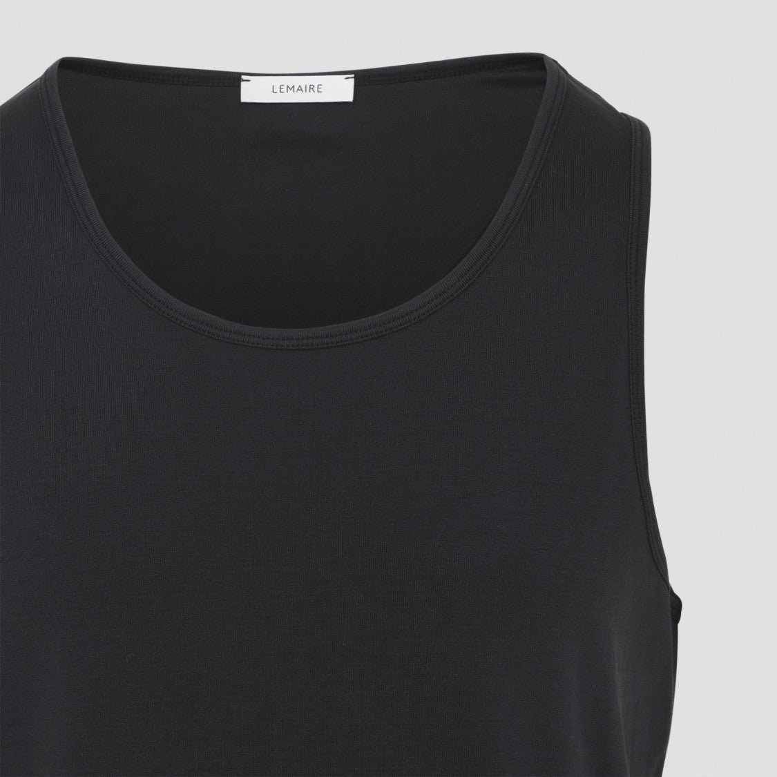 Lemaire Squid Ink Blue Cotton Tank Top