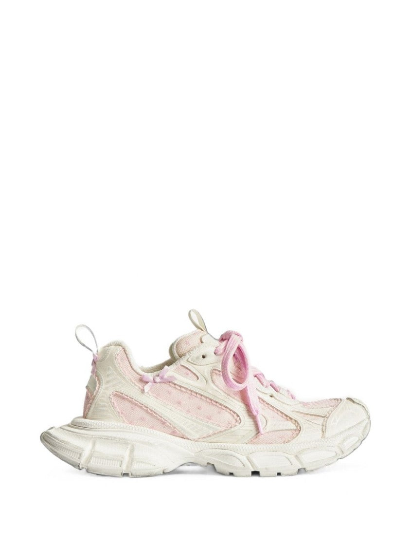 Balenciaga Chunky Tulle Sneakers With Reflective Details
