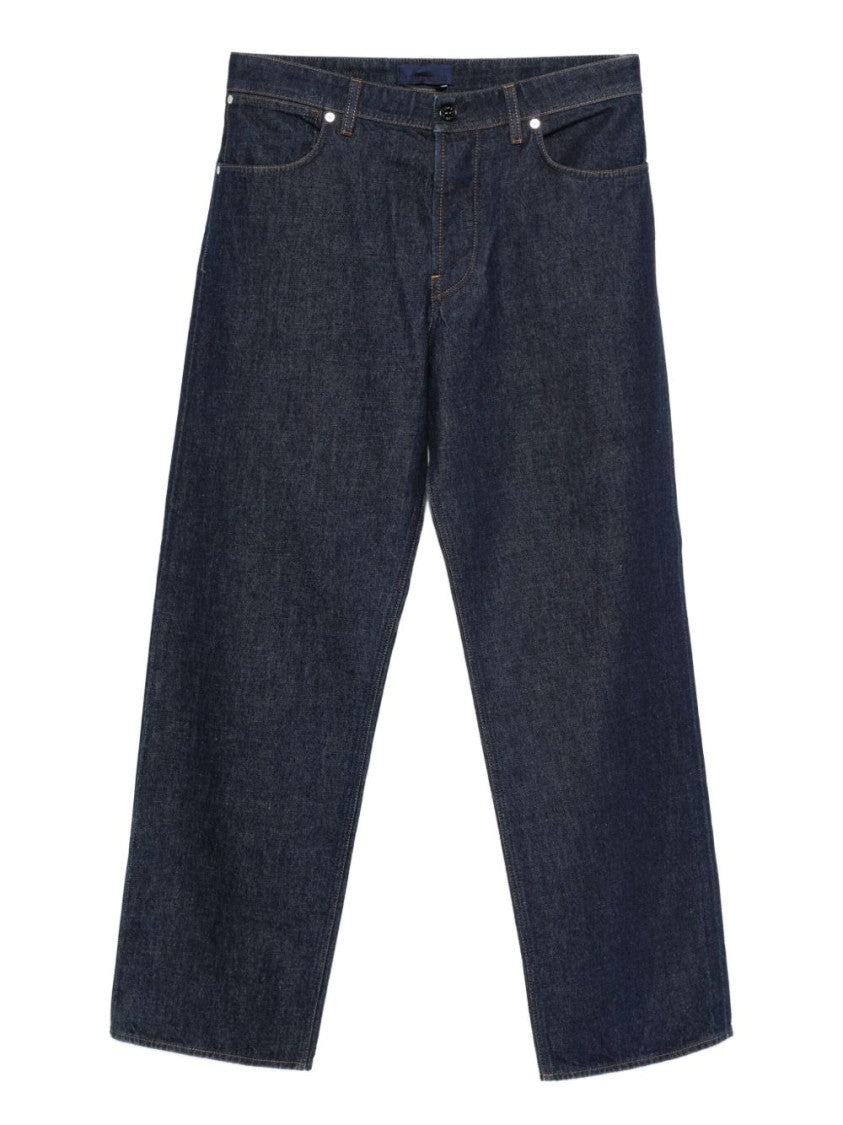 Stone Island Indigo-Dyed Organic Cotton Denim Jeans