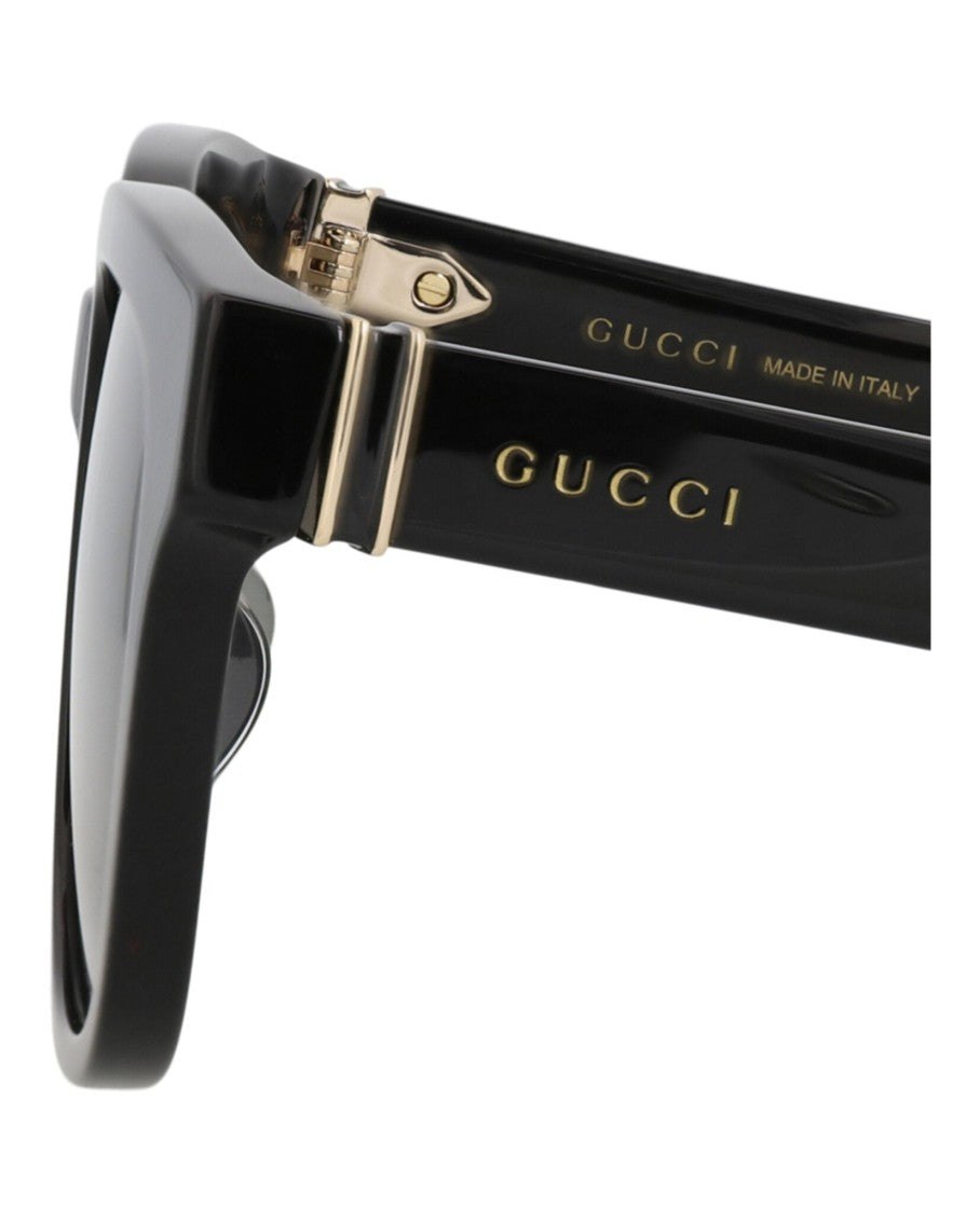 Gucci Square-Frame Recycled Acetate Sunglasses