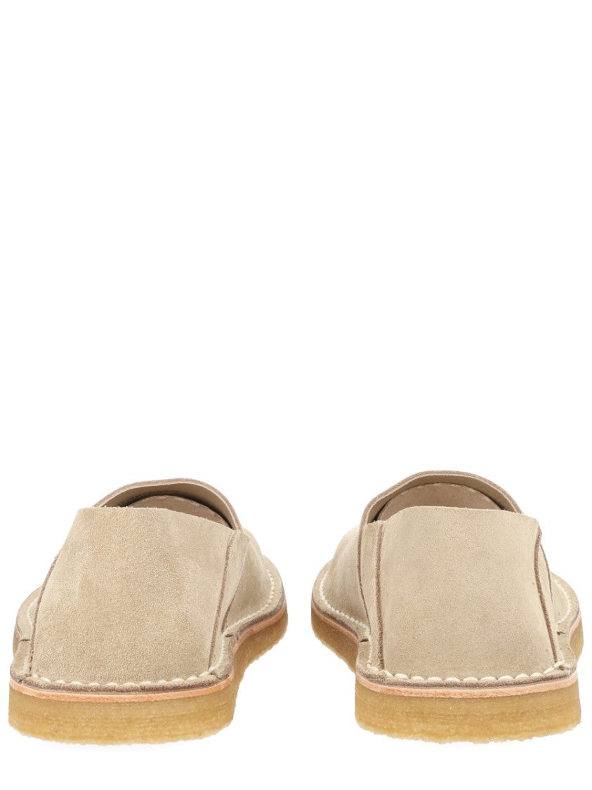 Lemaire Minimalist Soft Suede Cowhide Lining Loafers