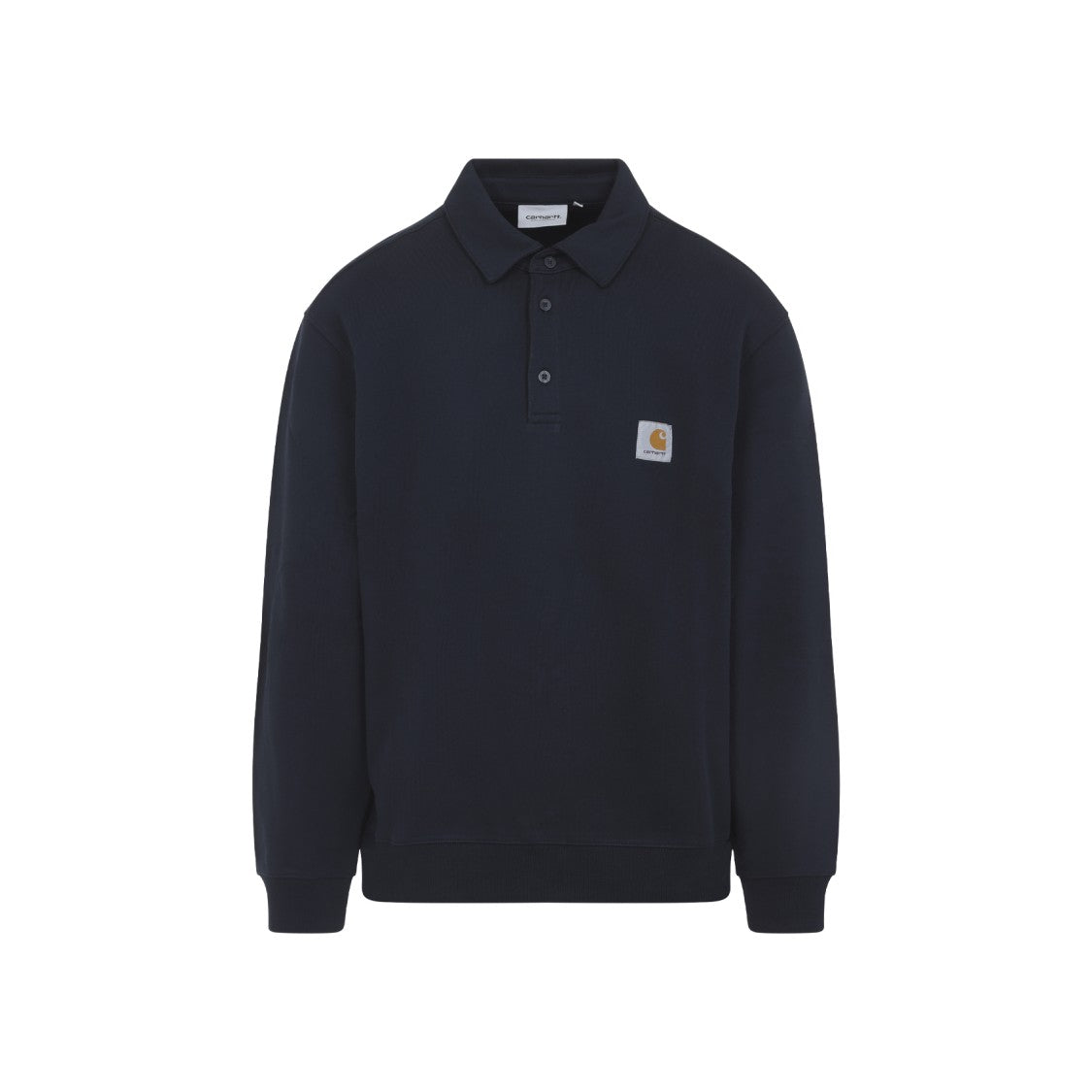 Carhartt Wip Long-Sleeve Polo Shirt With Classic Collar