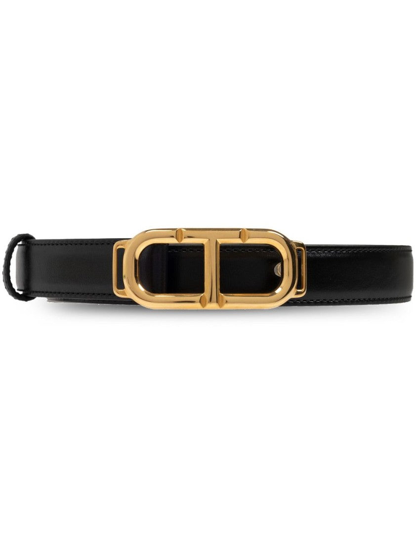 Tom Ford Black Calf Leather Belt