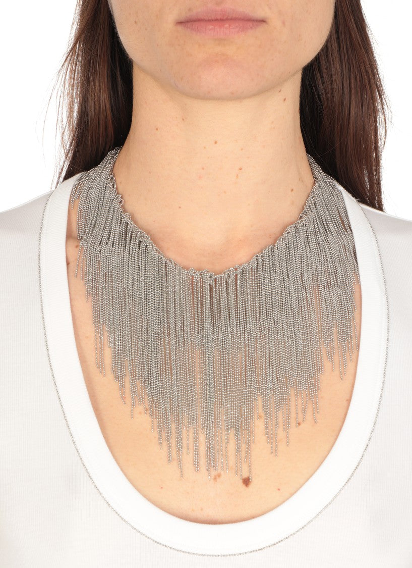 Fabiana Filippi Necklace With Fringes