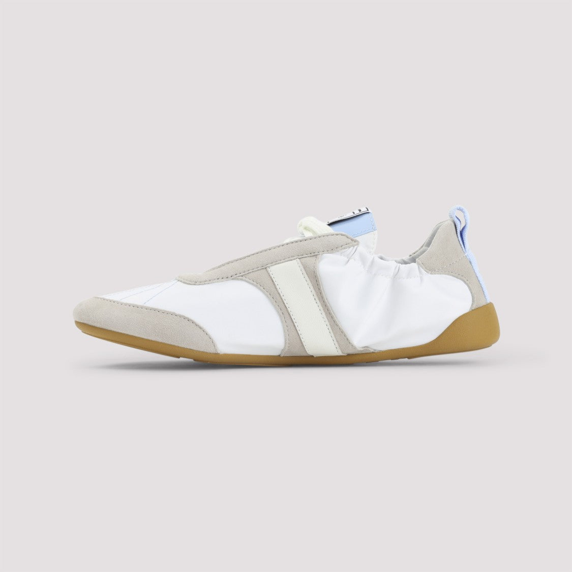 Chloé Low-Profile Sneakers With Nylon And Leather Blend