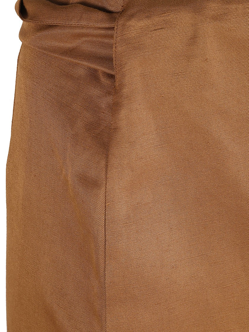 Max Mara Wrap-Style Skirt With Tied Waist