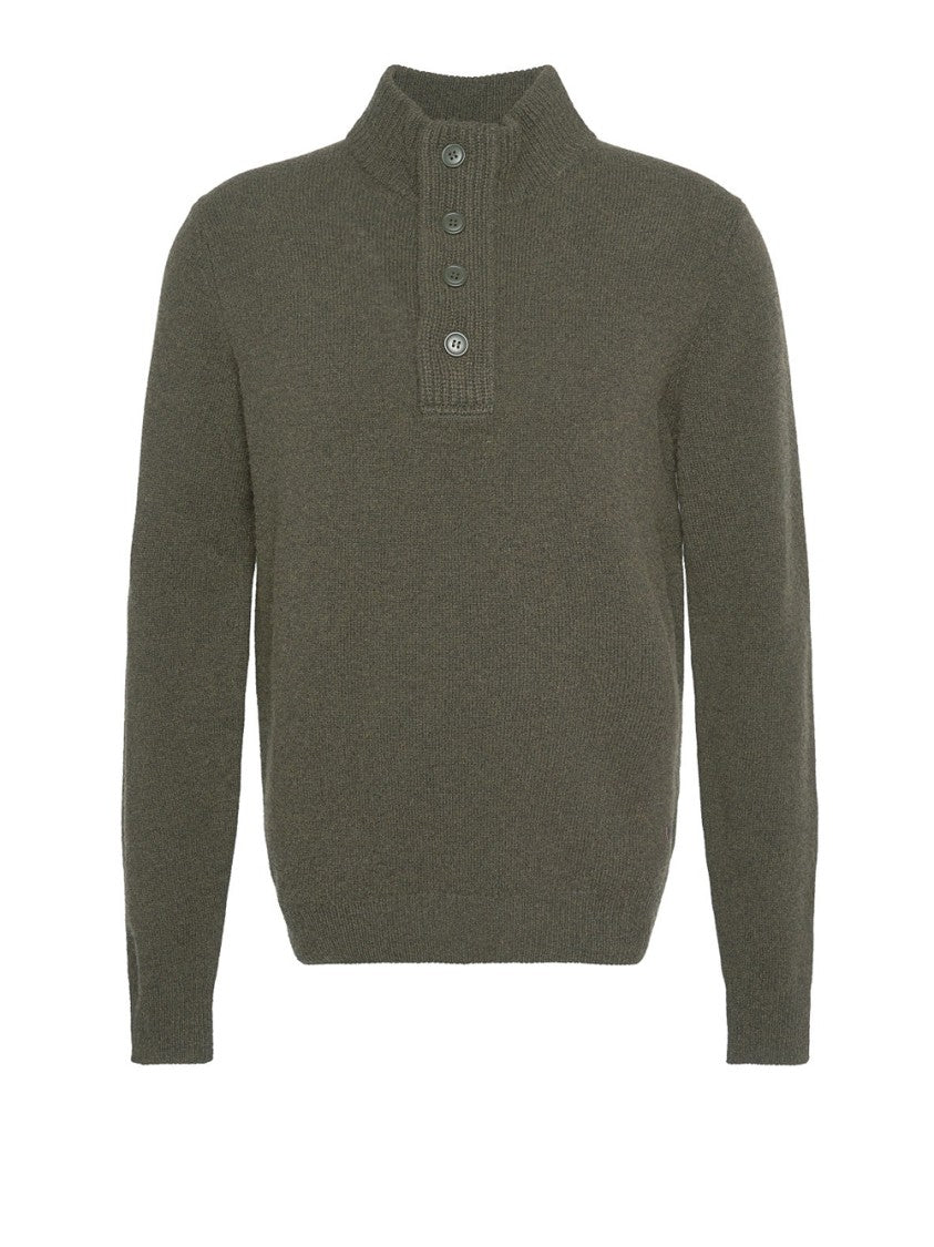 Barbour Essential Patch Half Zip Sweater