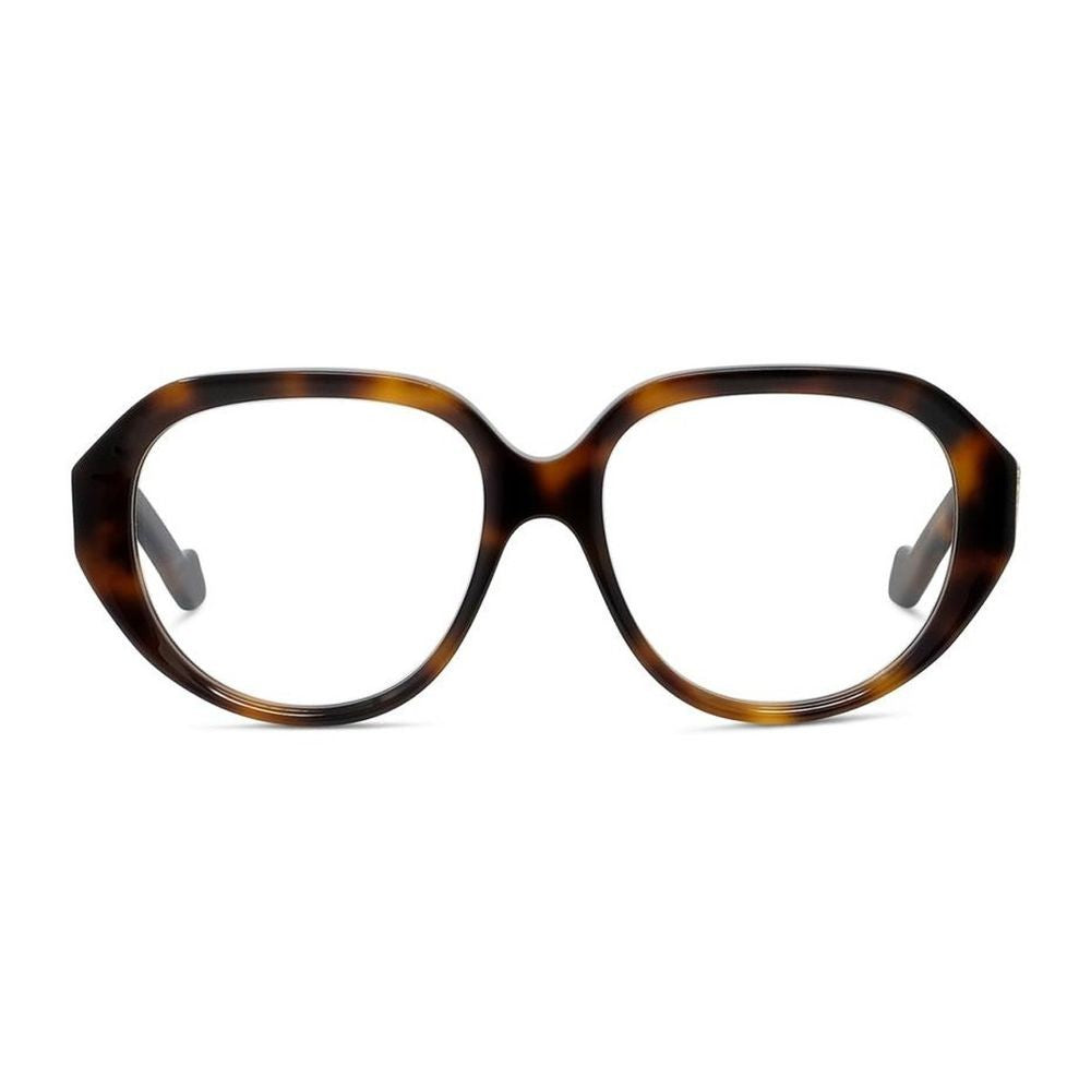 Loewe Anagram Oversized Geometric Havana Sunglasses