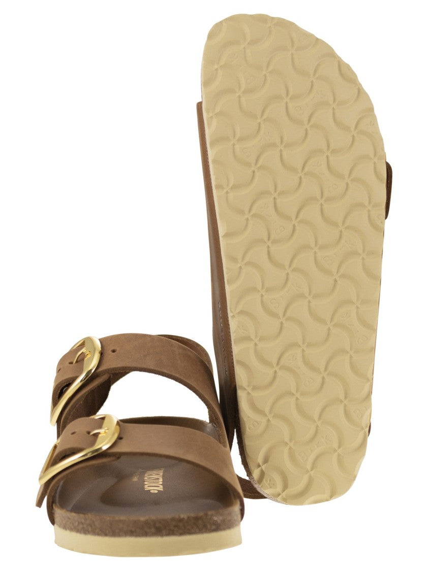 Birkenstock Milano Big Buckle - Oiled Leather Sandal