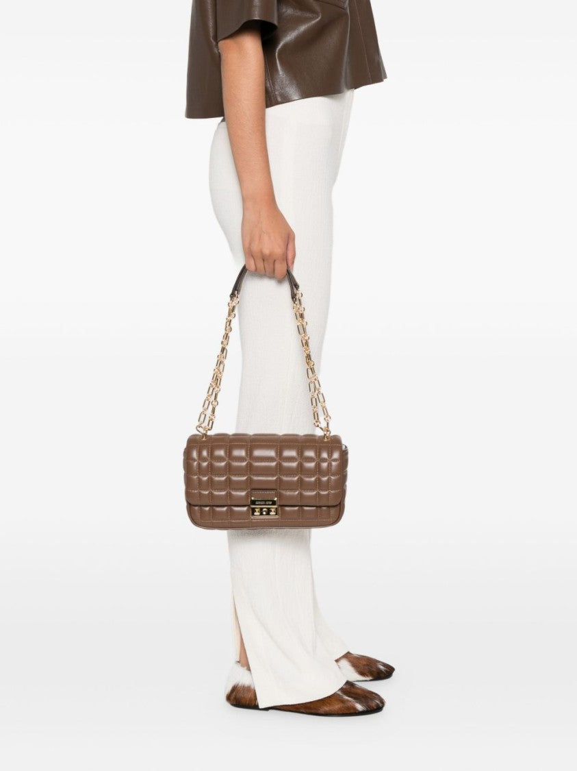 Michael Kors Quilted Lambskin Shoulder Bag