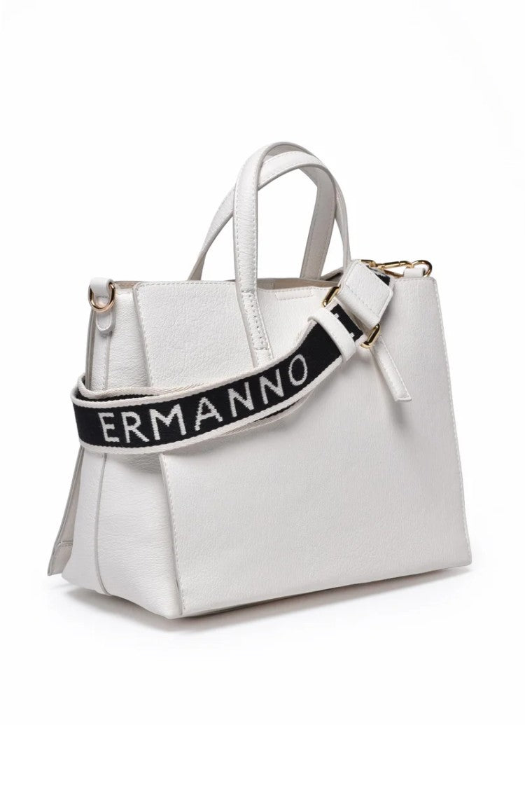 Ermanno Firenze Tiara Tote Bag - White