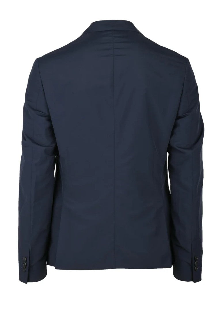 Prada Nylon Wool Jacket - Blue