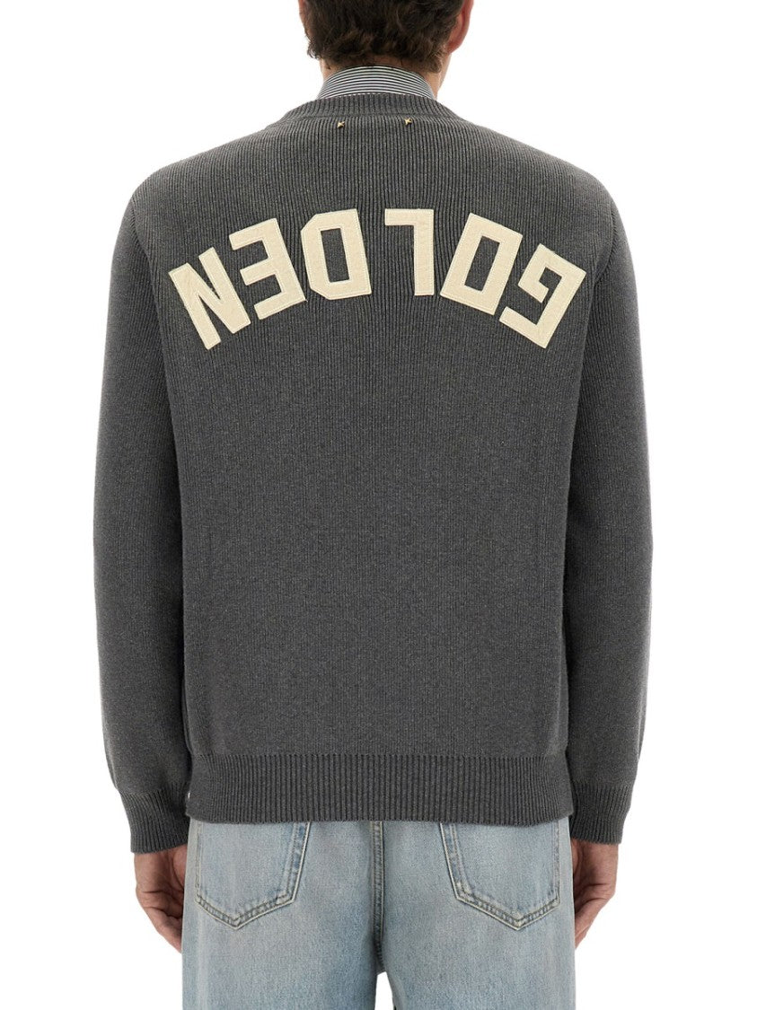 Golden Goose Sweater With Writing On The Back