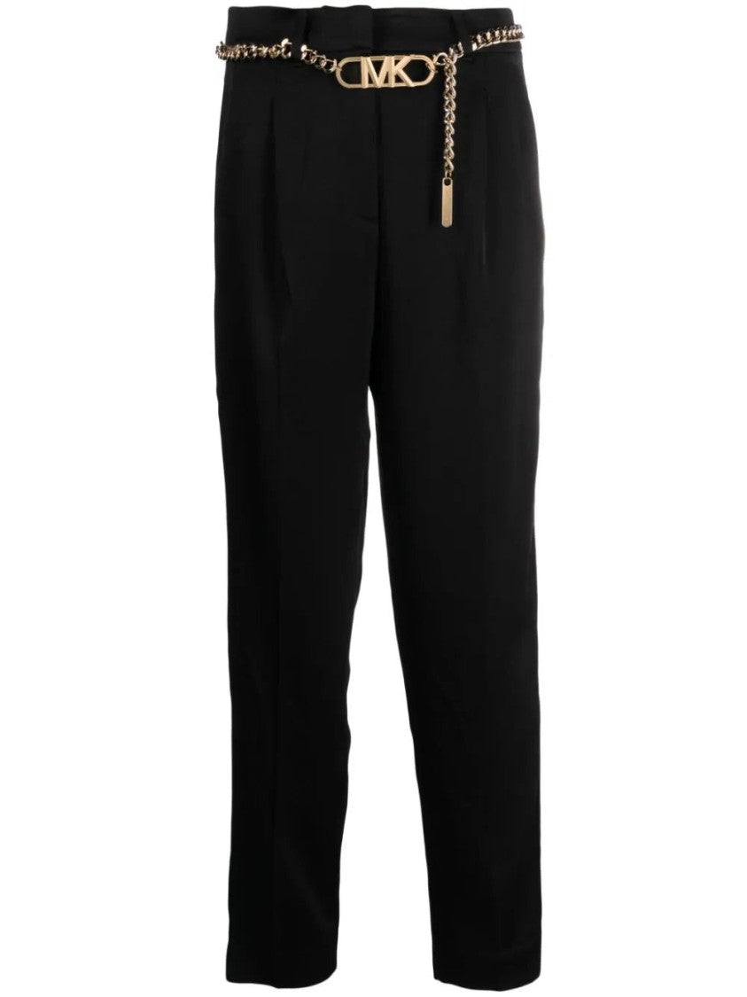 Michael Kors Hight Waist Mk Belt Pant