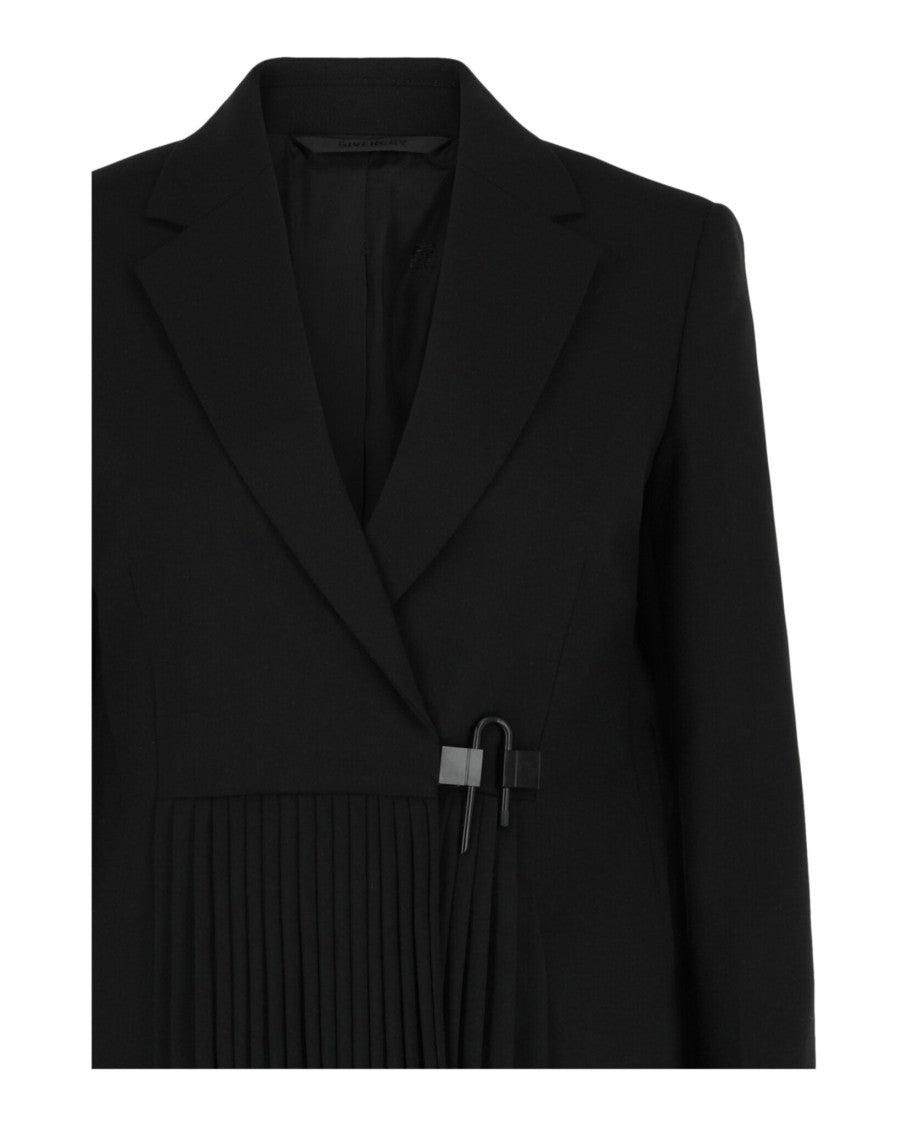 Givenchy Accordion Pleated U-Lock Jacket