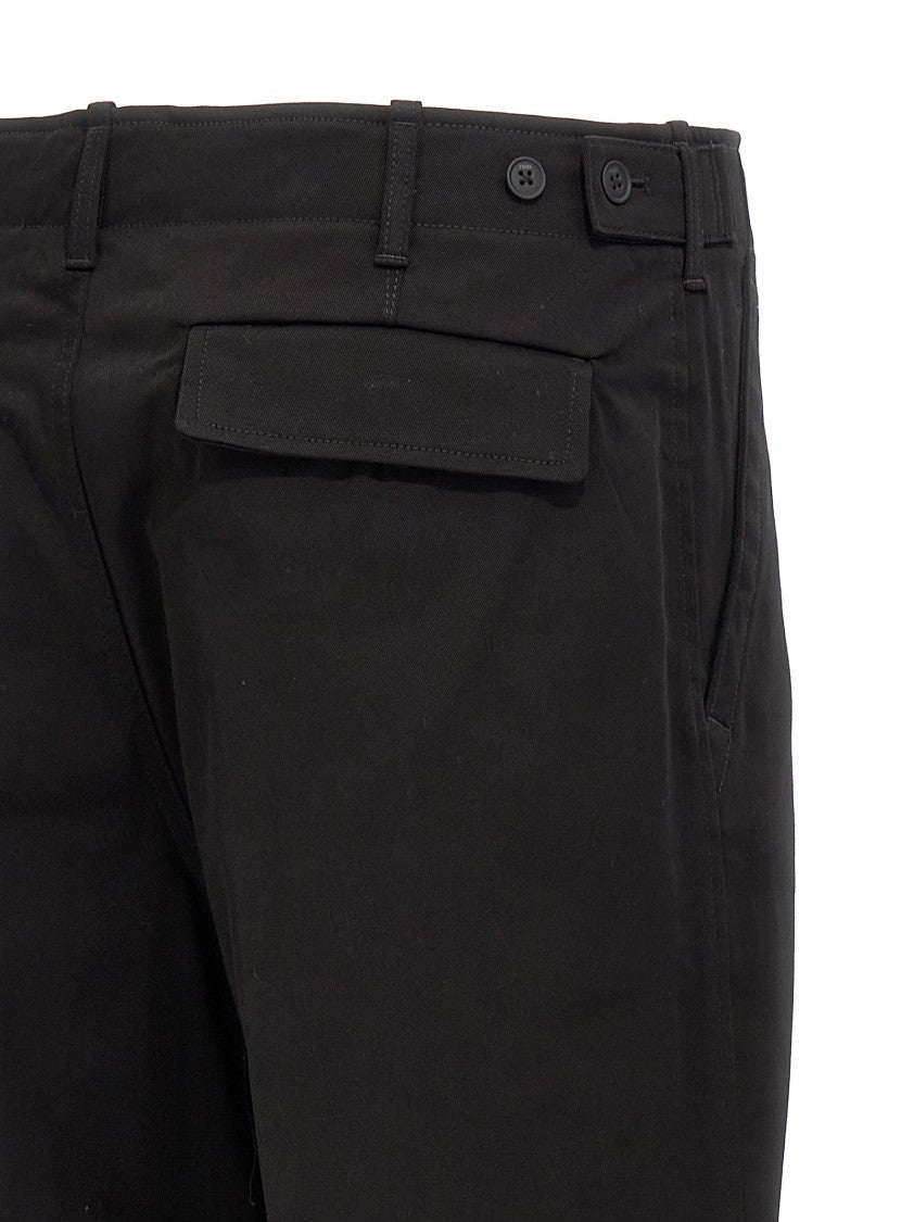 Fendi Stretch Cotton Gabardine Trousers