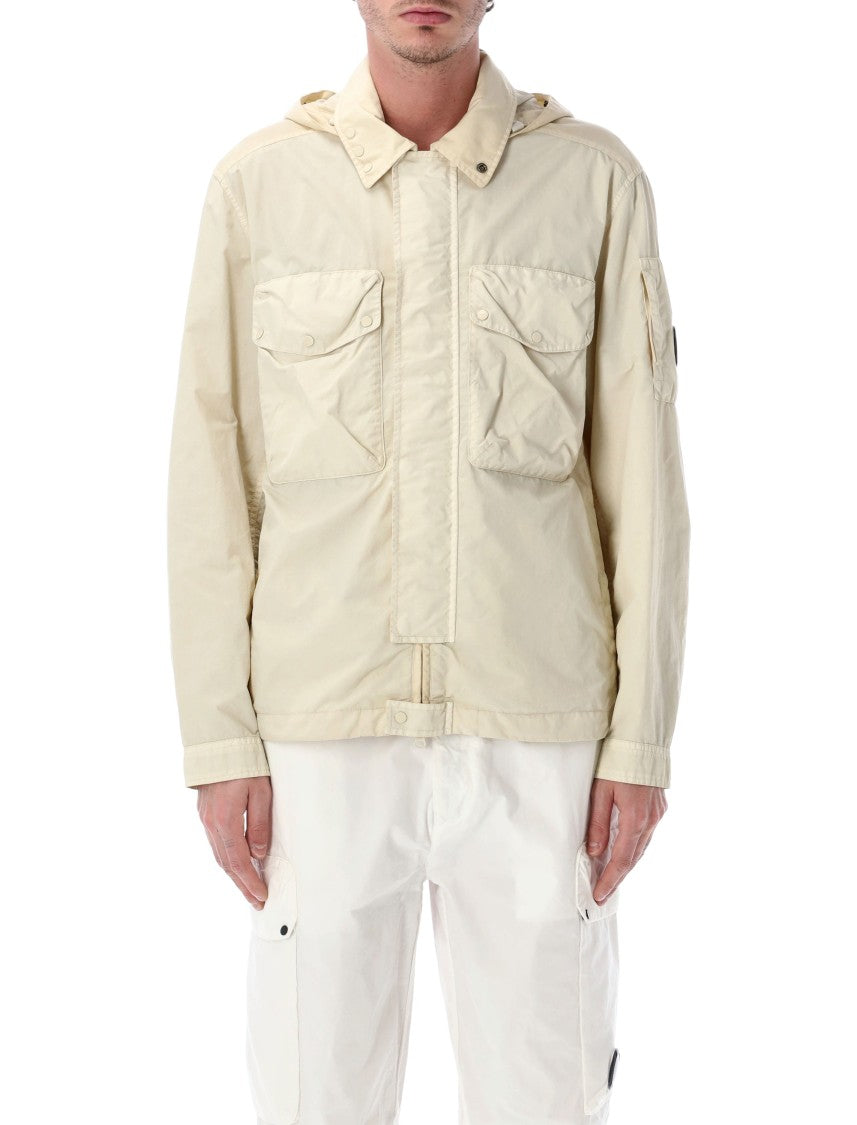 C.P. Company Flatt Nylon Goggle Hood Overshirt