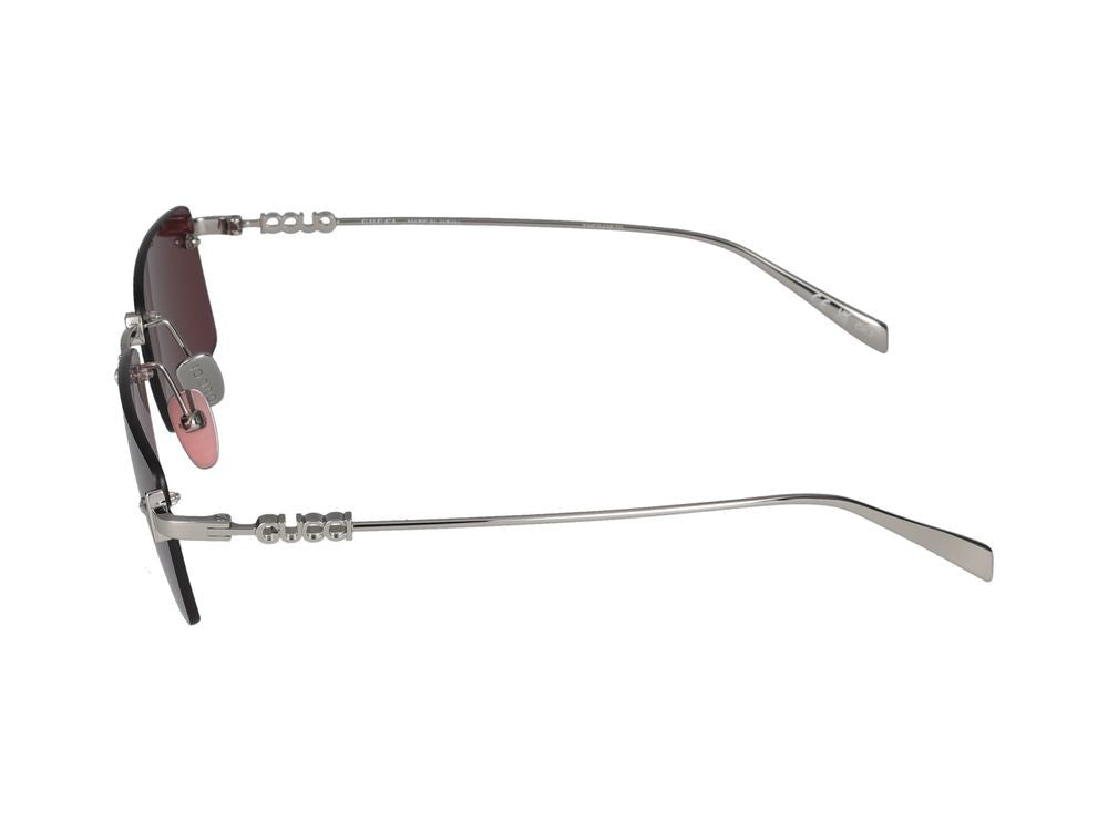 Gucci Sunglasses Gucci Gg1941s 003 Silver Silver Red 56/16/140