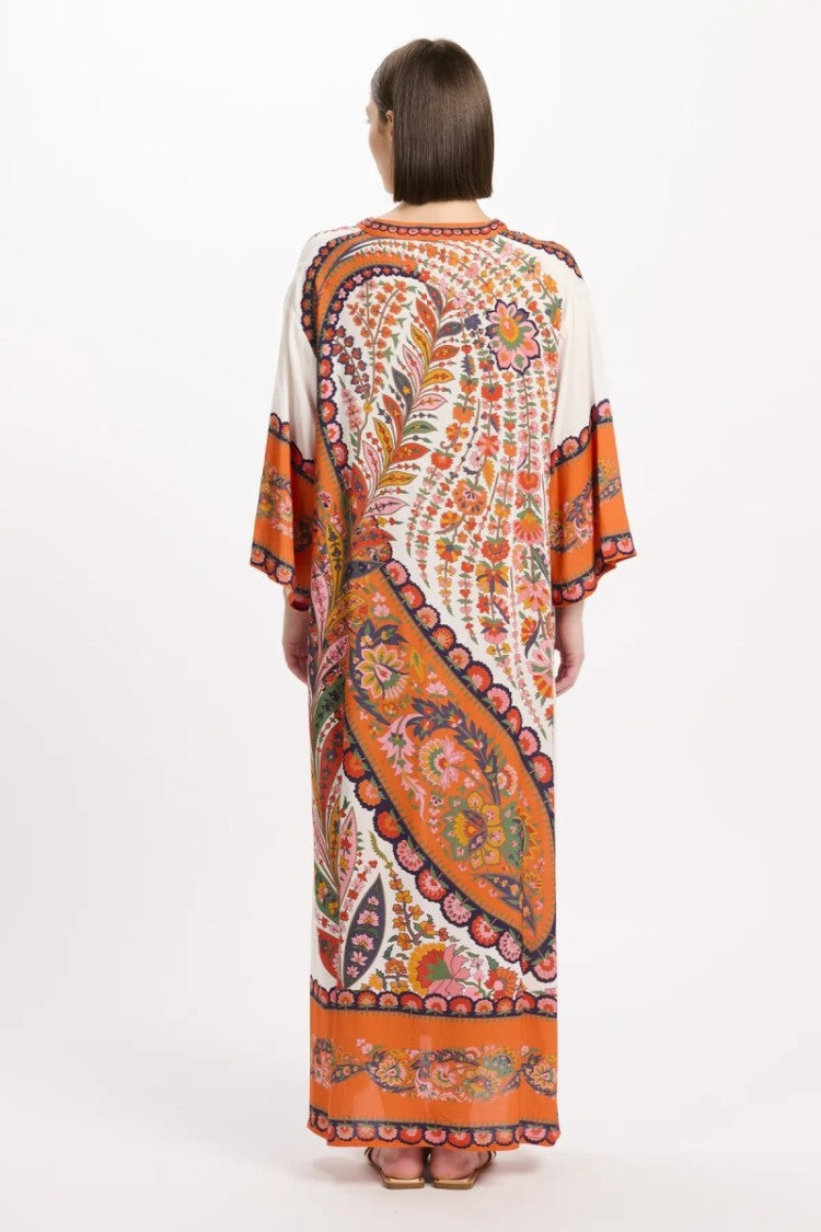 Miss June Long Dress Lior Floral Print Viscose