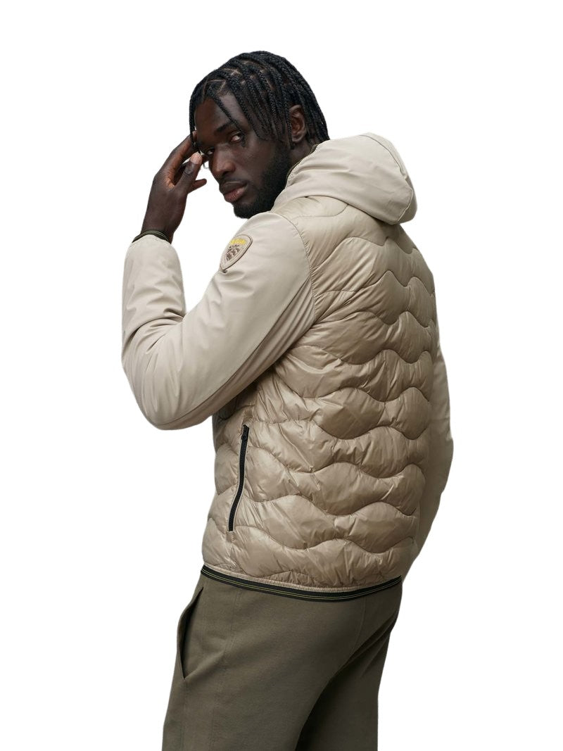 Blauer Beige Down Jacket With Hood