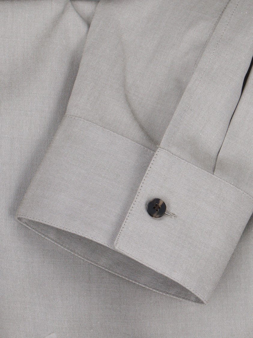 Fear Of God Grey Shirt With Classic Collar And Long Sleeves