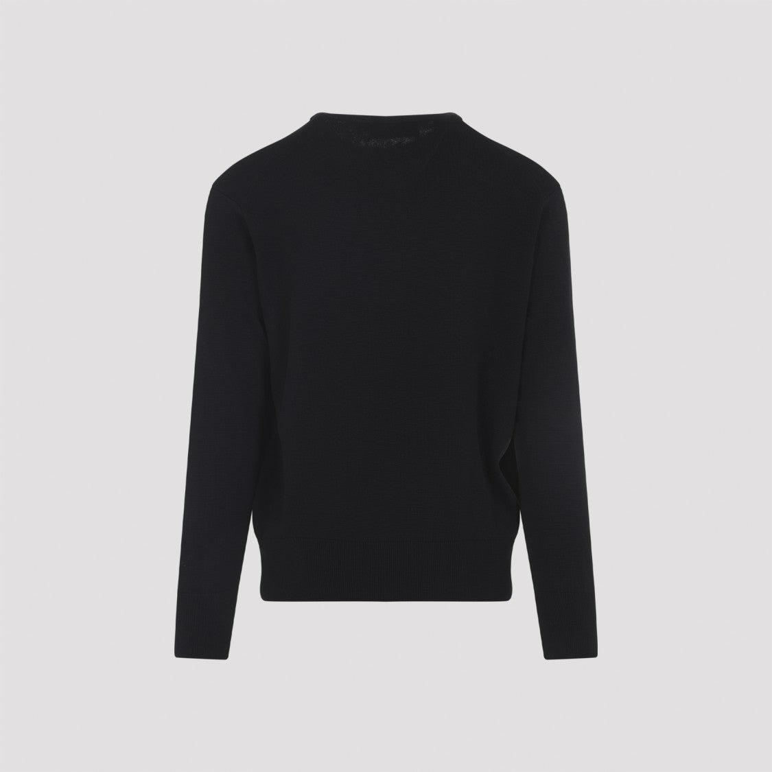 Ami Adc Black Wool Sweater
