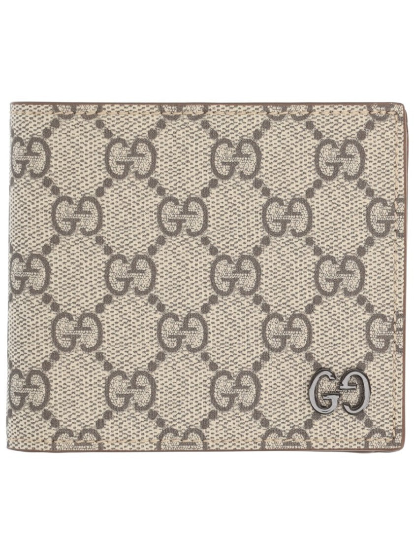 Gucci Gg Monogram Canvas Wallet