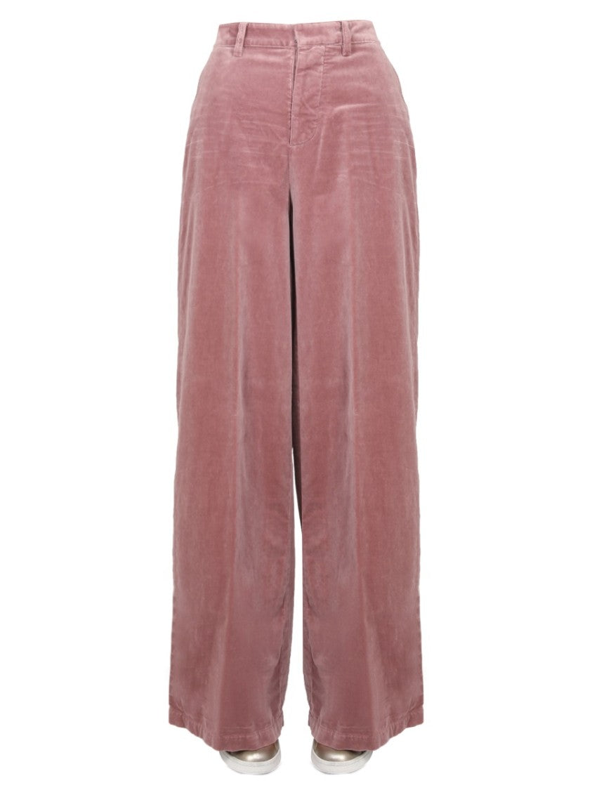 Dsquared2 High Waisted Wide Leg Pants