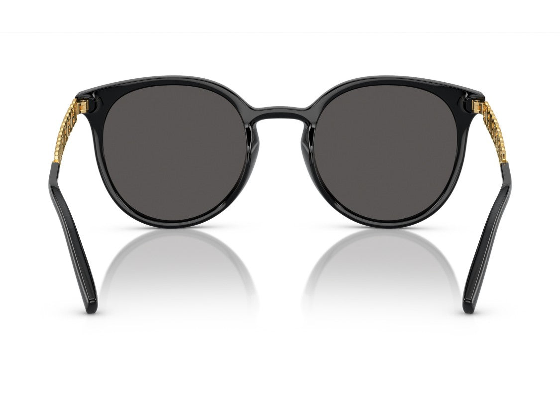 Dolce & Gabbana Black 0Dg6189u Round Sunglasses