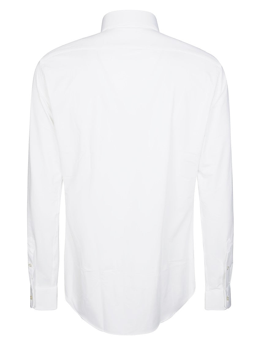 Xacus Act520 Ml Active Base White Button-Down Shirt