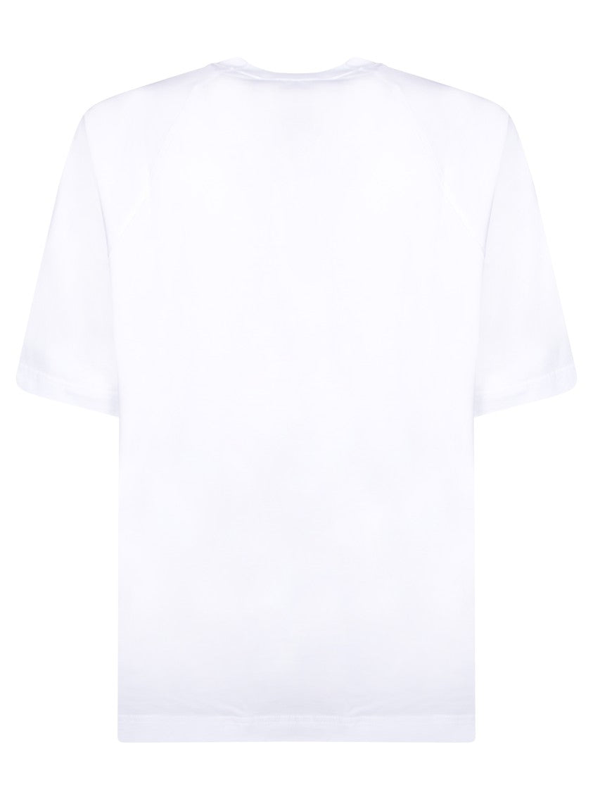 Jacquemus Iconic Cotton T-Shirt With Tonal Logo And Moderndesign