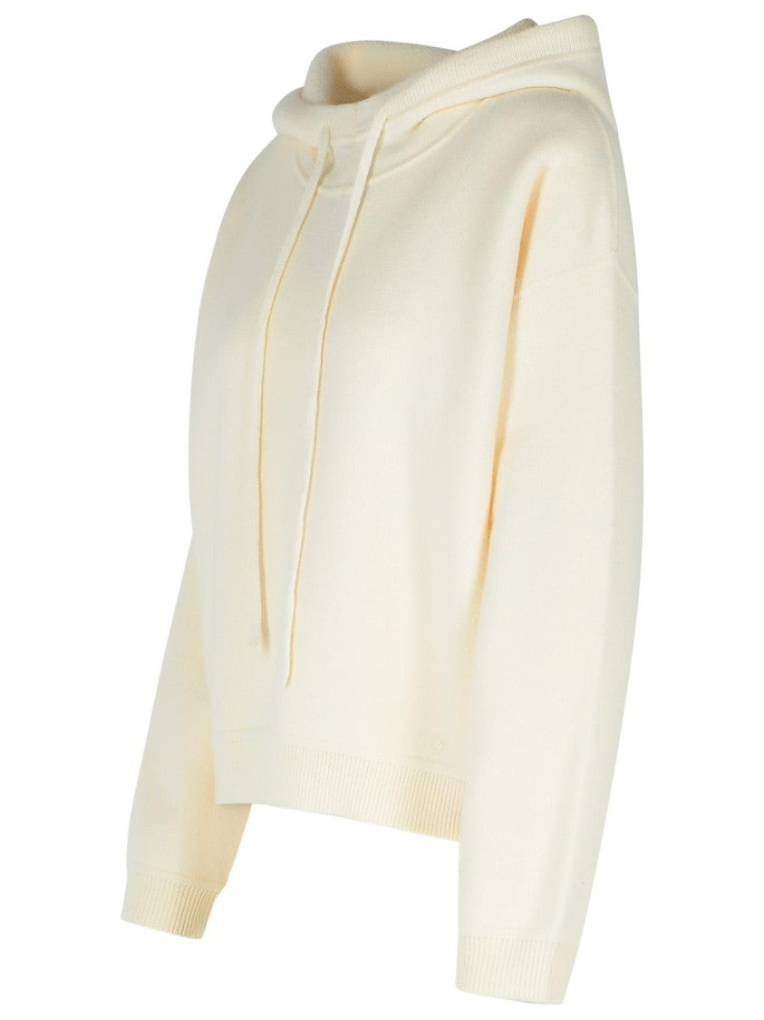 Loulou Studio Ivory Cashmere Sweater