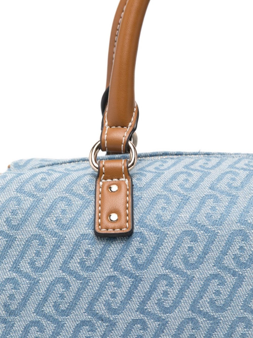 Liu Jo Cylindrical Shoulder Bag With Geometric Pattern