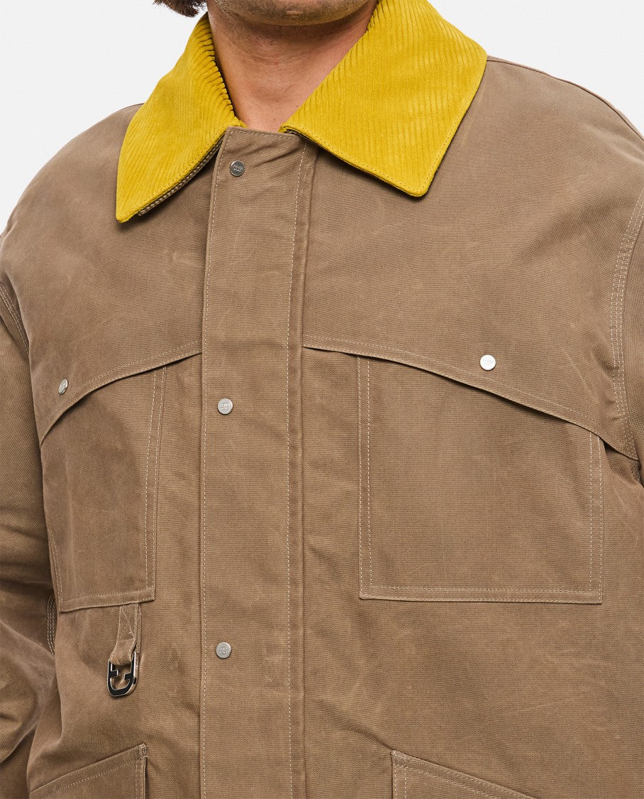 Fendi Blouson Oiled Reps Cotton
