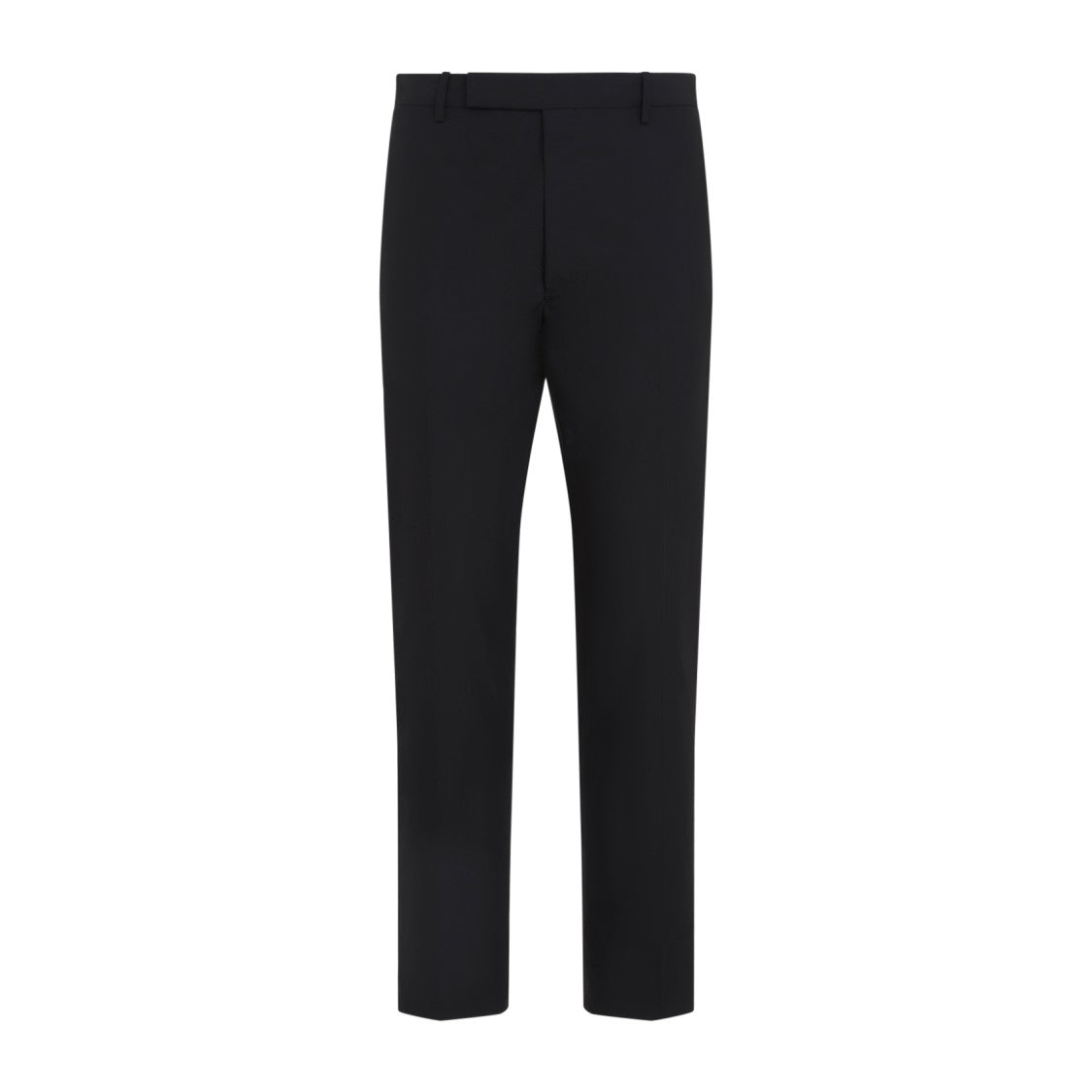 Prada Tailored Black Trousers With Refined Waistband