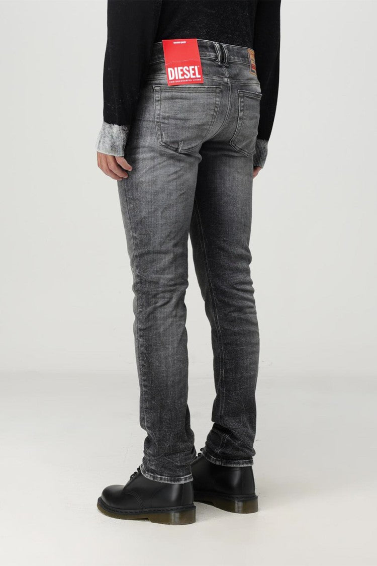 Diesel Black Cotton Jeans