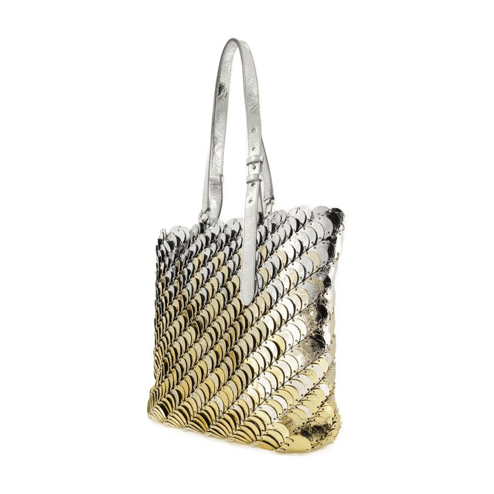 Rabanne Shoulder Bag - Leather - Gold