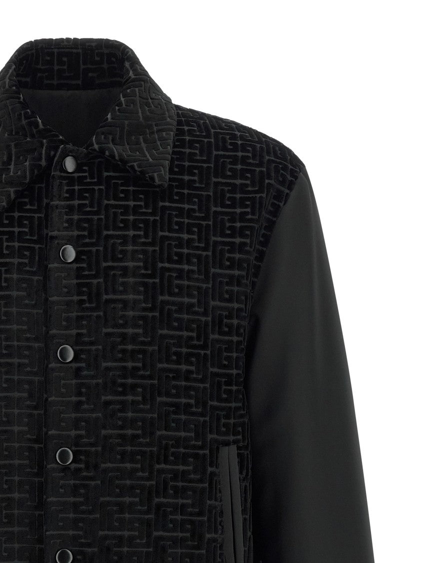 Balmain Velvet Bomber Jacket