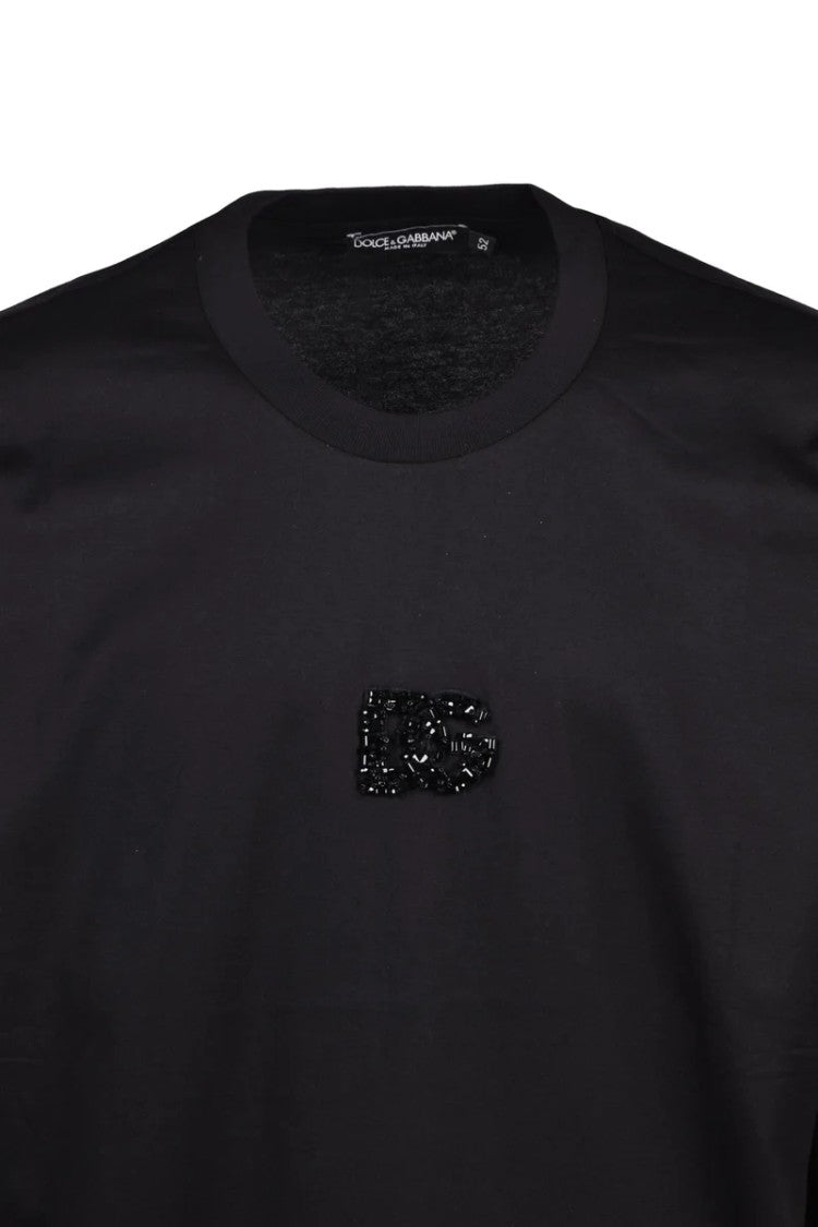 Dolce & Gabbana Cotton T-Shirt - Black